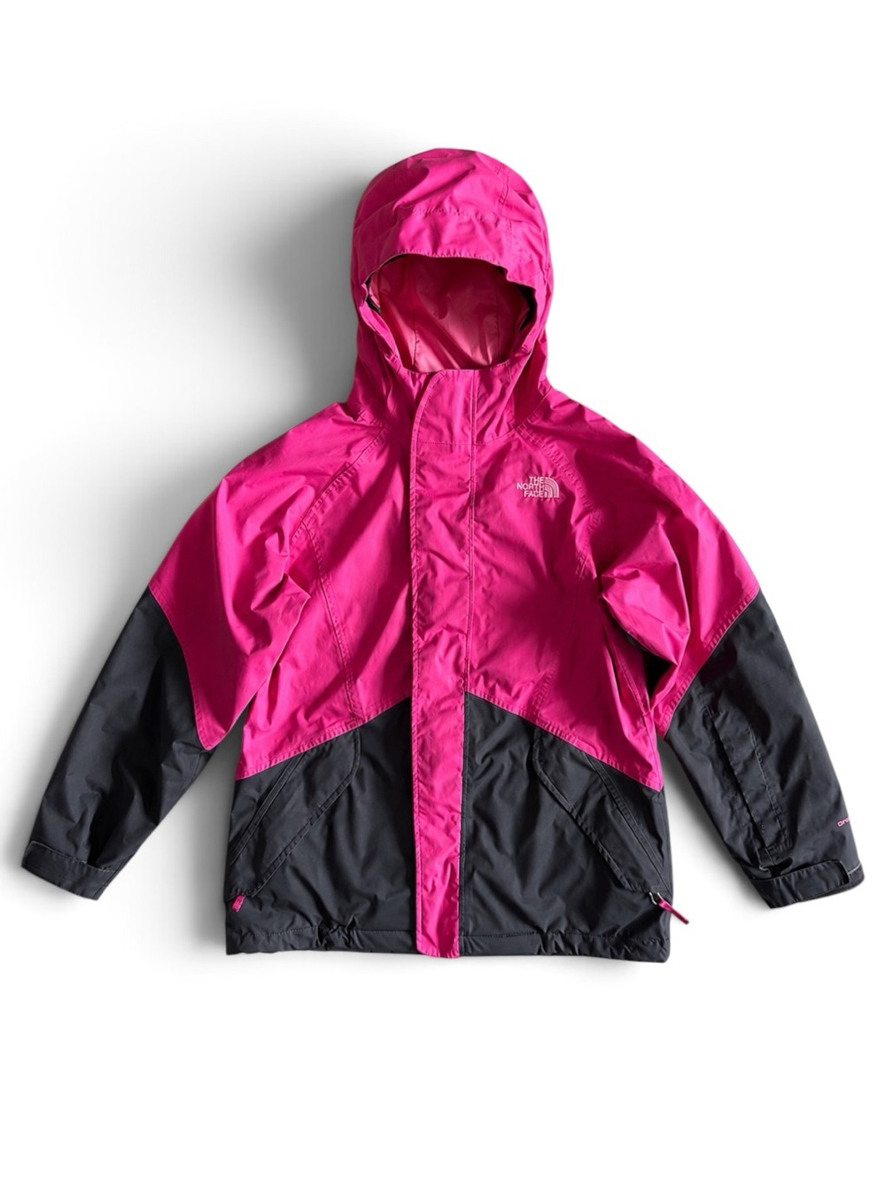 The North Face Girls 3-in-1 DryVent Triclimate Ski Jacket Pink Gray Large 14/16